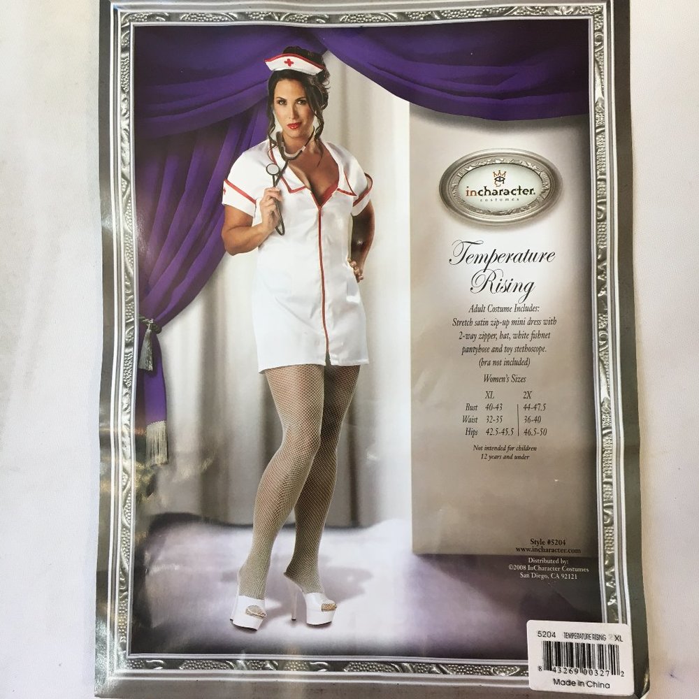 Sexy Nurse Costume - Incharacter - NWT